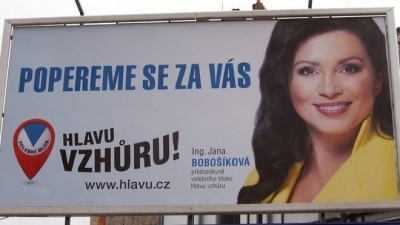 hlavu vzhuru