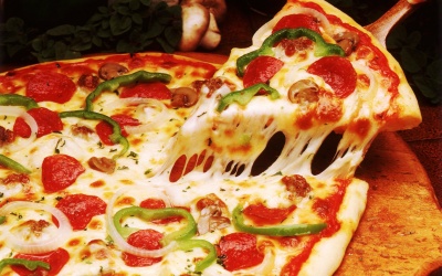 Křupavá pizza
